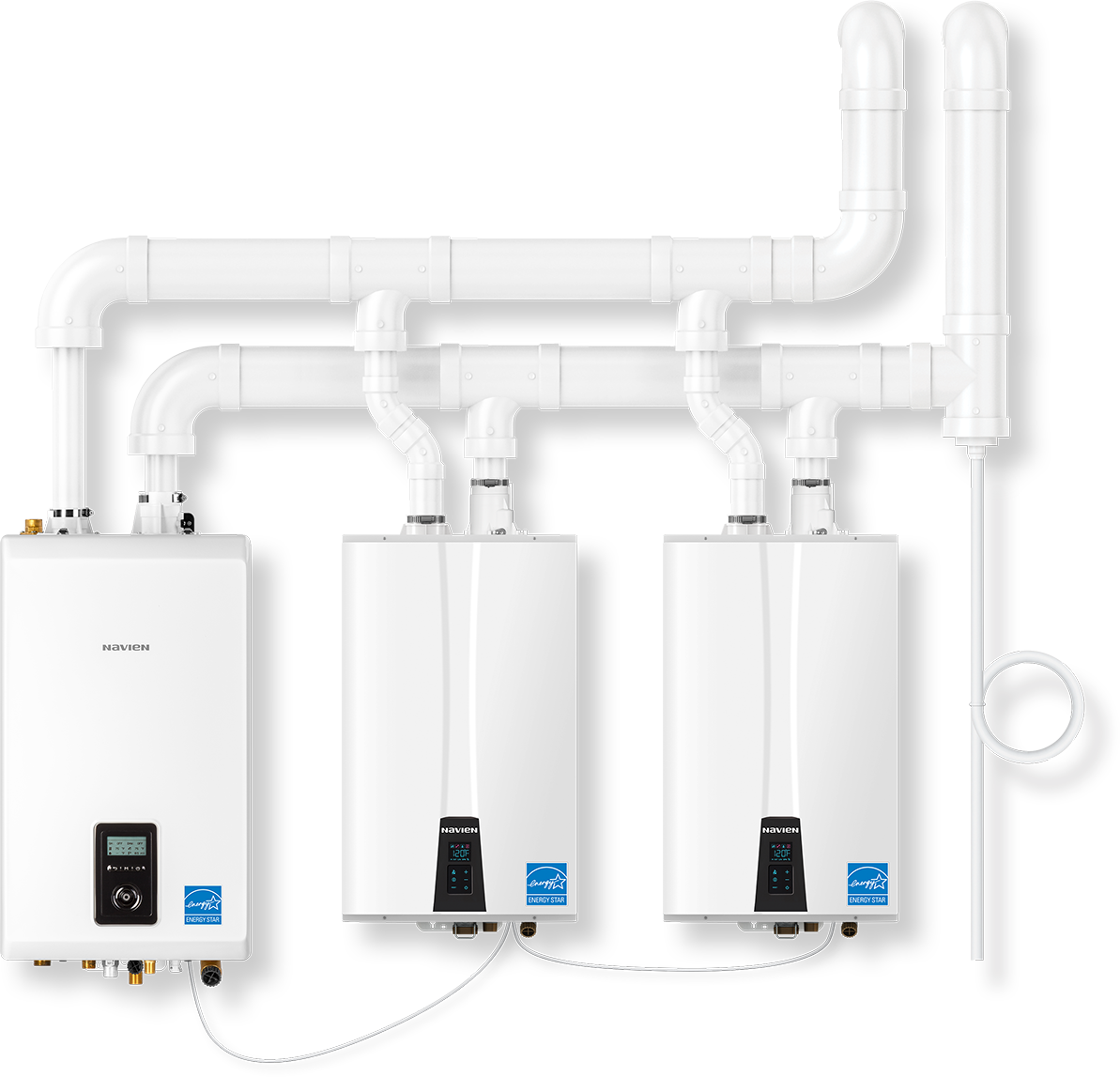 NCB-240/130H – Condensing Combi-Boiler – 199,000 BTU DHW / 130,000 BTU HTG Cascading DHW Capabilities